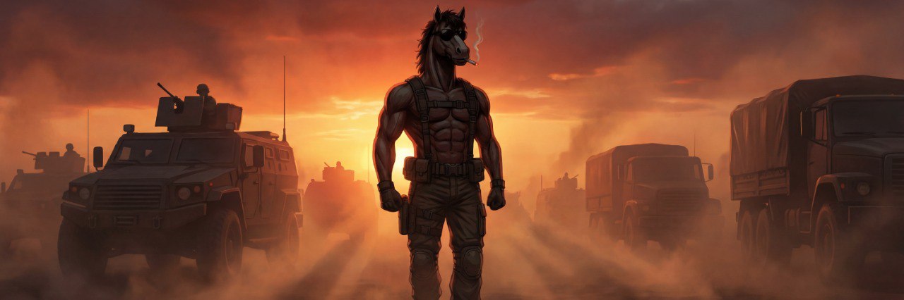 PsyopHorse Military Convoy